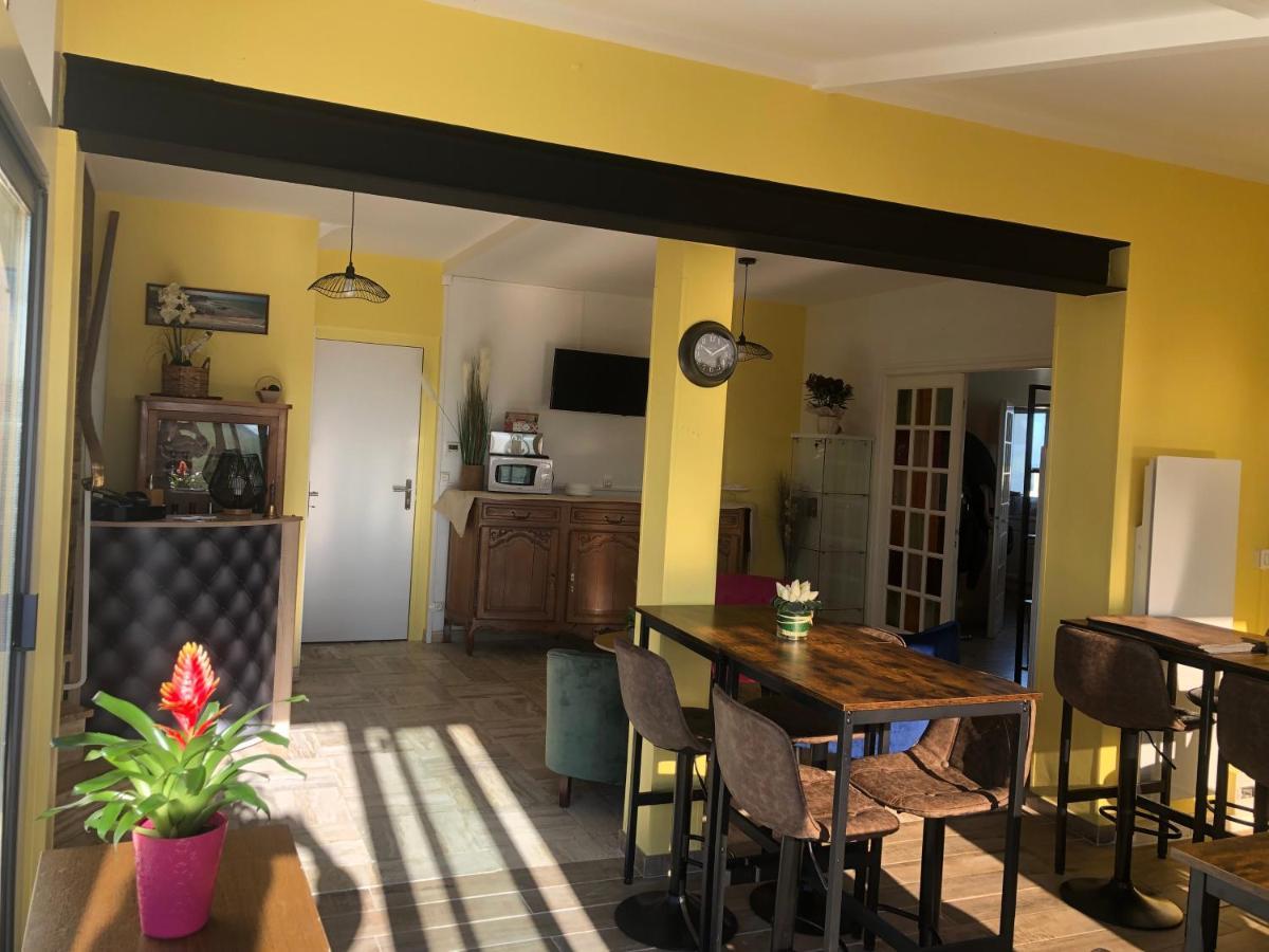 Saint-Côme-de-Fresné La Villa Port Winston - Face Mer B&B المظهر الخارجي الصورة