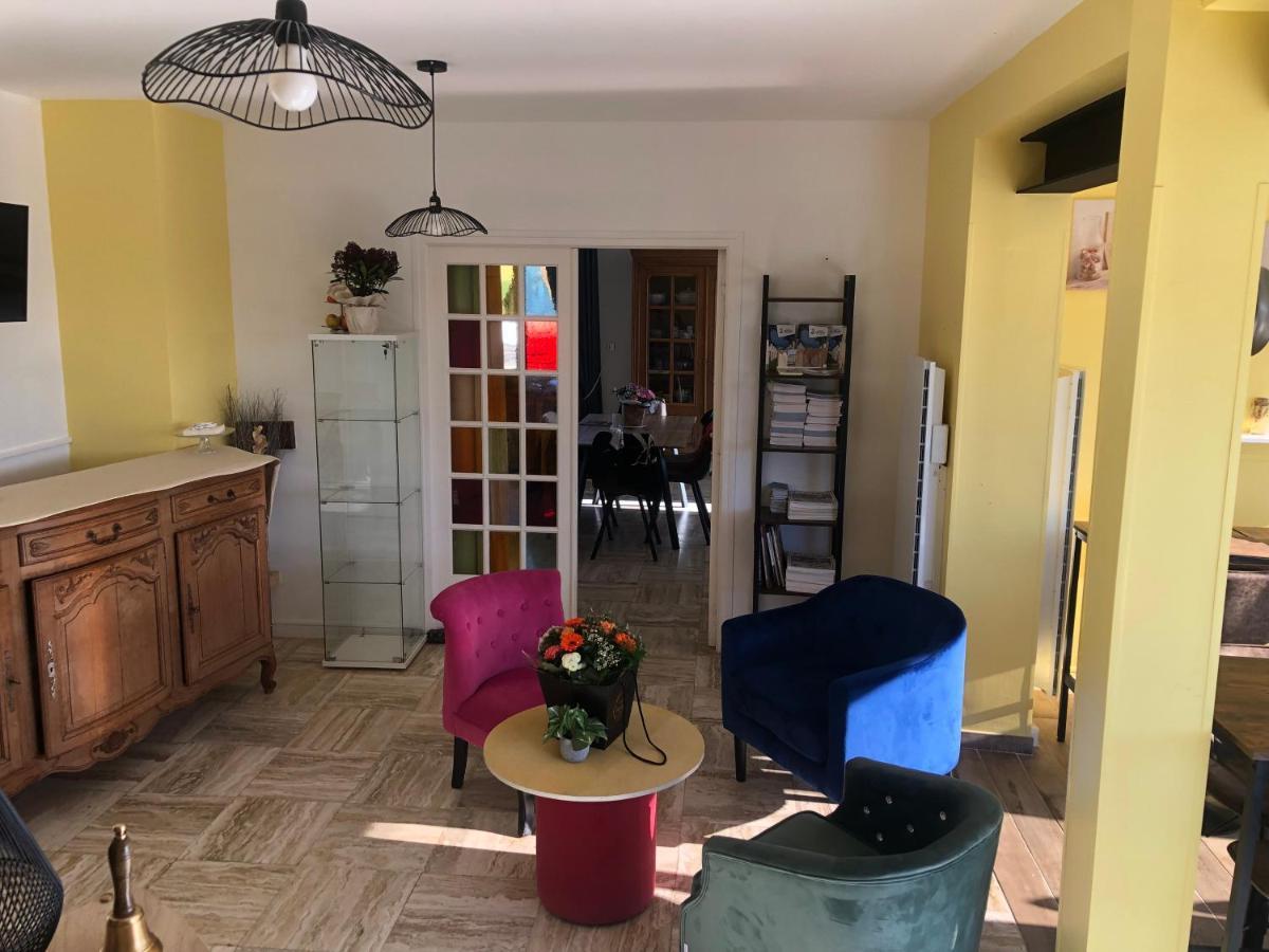 Saint-Côme-de-Fresné La Villa Port Winston - Face Mer B&B المظهر الخارجي الصورة