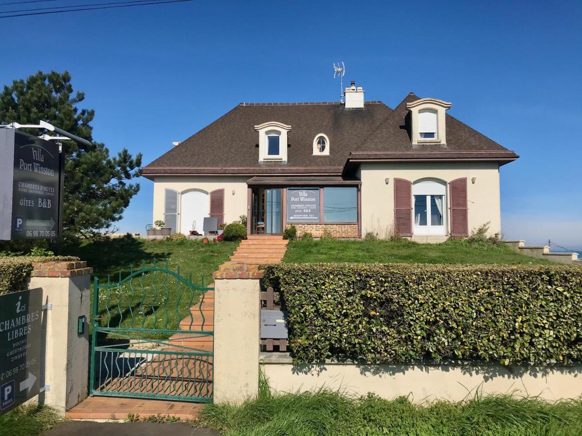 Saint-Côme-de-Fresné La Villa Port Winston - Face Mer B&B المظهر الخارجي الصورة